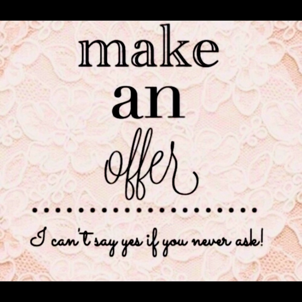 Offers/Bundles welcome!!!from aloha state !!! Mahalo gorgeous Poshers !💐